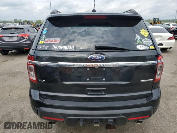 2014 Ford Explorer XLT z VIN 1FM5K7D81EGA30949, wystawiony jako Copart lot #55057095 z przebiegiem Nie podano mil oraz Szkoda całkowita • Salvage title. Historia ofert i sprzedaży dostępna na DreamBid. Obrazek 6.