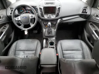 2015 Ford Escape Titanium with VIN 1FMCU9J90FUA08275, listed as a Copart auction lot 52431655 with 141,562 mi miles and Salvage Title. Bid and sale history available at carsss.com. Image 8.