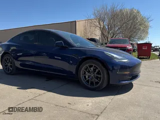 2023 Tesla Model 3 Long Range with VIN 5YJ3E1EB1PF625677, listed as a Copart auction lot 52424245 with 12,817 mi miles and Salvage Title. Bid and sale history available at DreamBid. Image 1.