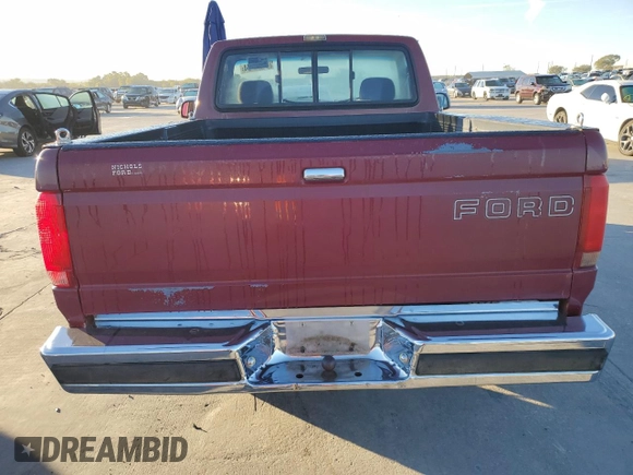 1992 Ford F-150 with VIN 1FTDF15Y1NPB06444, listed as a Copart auction lot 81648734 with 291,054 mi miles and Clean Title. Bid and sale history available at carsss.com. Image 6.