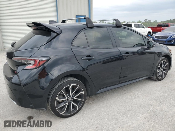 2022 Toyota Corolla Hatchback SE with VIN JTNB4MBE1N3155087, listed as a Copart auction lot 53367865 with 43,647 mi miles and Clean Title. Bid and sale history available at carsss.com. Image 3.