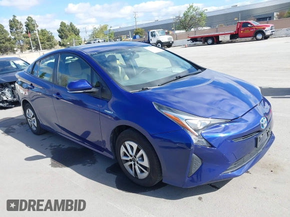 2016 Toyota Prius Two z VIN JTDKBRFU7G3528399, wystawiony jako IAAI lot #41975628 z przebiegiem 188 282 mil mil oraz . Historia ofert i sprzedaży dostępna na DreamBid. Obrazek 1.
