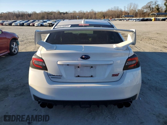 2019 Subaru WRX STI with VIN JF1VA2S68K9814059, listed as a Copart auction lot 82076004 with 72,761 mi miles and Salvage Title. Bid and sale history available at carsss.com. Image 6.