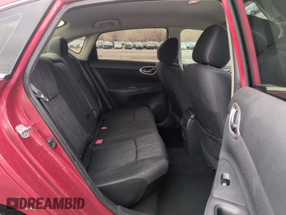 2017 Nissan Sentra SV with VIN 3N1AB7AP5HL671684, listed as a Copart auction lot 50741995 with 108,044 mi miles and Salvage Title. Bid and sale history available at carsss.com. Image 10.