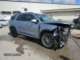 2020 Hyundai Palisade SEL with VIN KM8R44HE4LU062920, listed as a Copart auction lot 57974525 with 94,127 mi miles and Clean title. Bid and sale history available at DreamBid. Image 4.