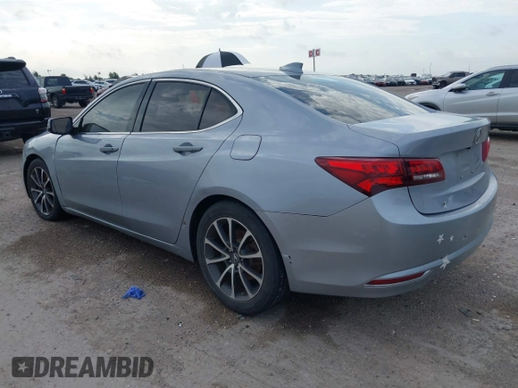 2015 Acura TLX V6 with VIN 19UUB2F32FA021137, listed as a IAAI auction lot 42733315 with 113,486 mi miles and . Bid and sale history available at DreamBid. Image 3.