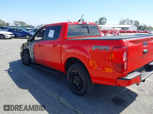 2021 Ford Ranger XL with VIN 1FTER4FH2MLD12616, listed as a IAAI auction lot 41795155 with Not Provided miles and . Bid and sale history available at DreamBid. Image 3.