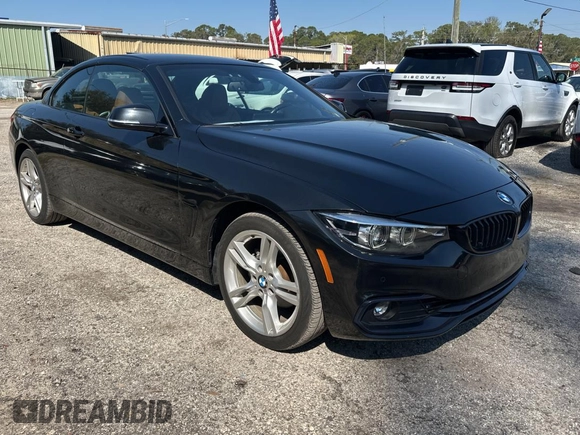 2019 BMW 4 Series 430i xDrive with VIN WBA4Z3C54KEF31739, listed as a Copart auction lot 47211265 with 21,404 mi miles and Clean title. Bid and sale history available at DreamBid. Image 1.