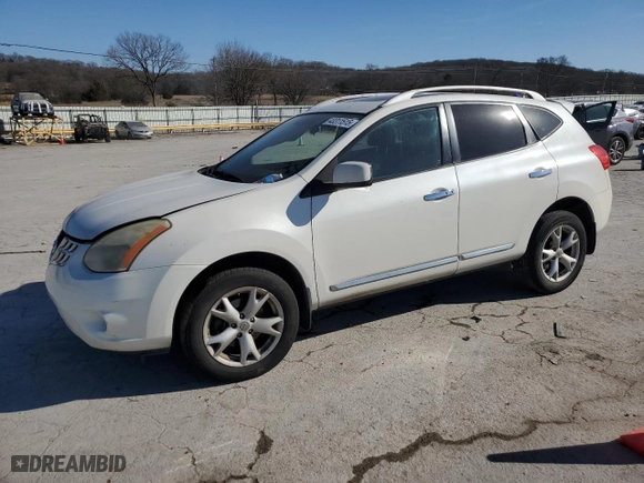 2011 Nissan Rogue SV with VIN JN8AS5MV0BW301535, listed as a Copart auction lot 43311515 with 153,754 mi miles and Clean Title. Bid and sale history available at carsss.com. Image 1.