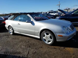 2001 Mercedes-Benz CLK 320/430 with VIN WDBLK70G01T075857, listed as a Copart auction lot 80506854 with 146,542 mi miles and Clean Title. Bid and sale history available at DreamBid. Image 4.
