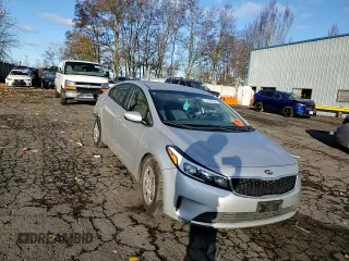 2018 Kia Forte LX with VIN 3KPFK4A7XJE281126, listed as a Copart auction lot 84199854 with 98,902 mi miles and Salvage Title. Bid and sale history available at carsss.com. Image 10.