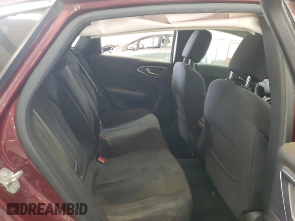 2015 Chrysler 200 Limited with VIN 1C3CCCAB6FN598374, listed as a Copart auction lot 62074205 with 194,611 mi miles and Salvage title. Bid and sale history available at DreamBid. Image 10.