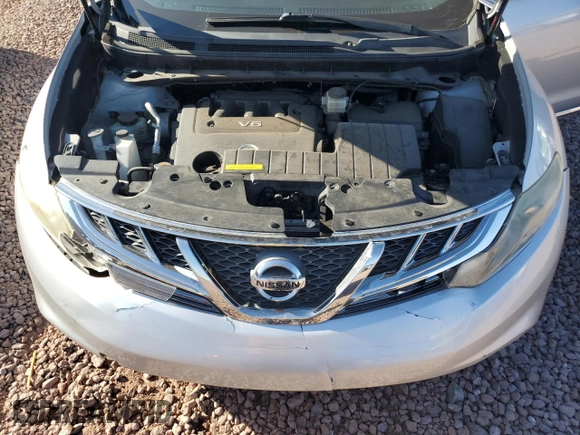 2012 Nissan Murano S with VIN JN8AZ1MU3CW107188, listed as a Copart auction lot 50656075 with 120,583 mi miles and Salvage Title. Bid and sale history available at carsss.com. Image 13.