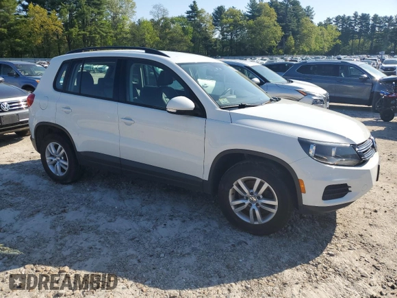 2017 Volkswagen Tiguan S z VIN WVGBV7AX0HK031002, wystawiony jako Copart lot #56384305 z przebiegiem 90 275 mil mil oraz Szkoda całkowita • Salvage title. Historia ofert i sprzedaży dostępna na DreamBid. Obrazek 4.