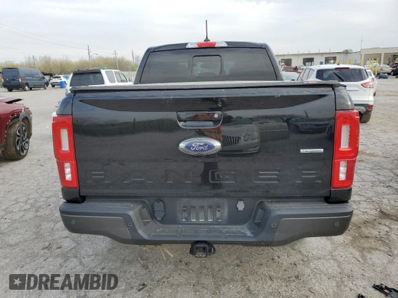 2020 Ford Ranger XL with VIN 1FTER4FH7LLA35038, listed as a Copart auction lot 52829395 with 47,126 mi miles and Salvage Title. Bid and sale history available at DreamBid. Image 6.