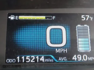 2021 Toyota Prius L Eco with VIN JTDKAMFU7M3133544, listed as a IAAI auction lot 41548653 with 115,214 mi miles. Bid and sale history available at carsss.com. Image 16.
