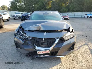 2023 Nissan Maxima Platinum with VIN 1N4AA6FV4PC505934, listed as a Copart auction lot 74889614 with 10,454 mi miles and Salvage title. Bid and sale history available at DreamBid. Image 5.