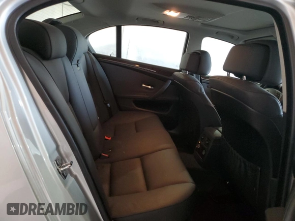 2009 BMW 5 Series 528i with VIN WBANU53569C119324, listed as a Copart auction lot 50292185 with 61,506 mi miles and Salvage Title. Bid and sale history available at carsss.com. Image 10.
