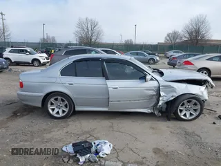 2002 BMW 5 Series 525i with VIN WBADT33412GF42744, listed as a IAAI auction lot 41609141 with 1 mi miles. Bid and sale history available at carsss.com. Image 13.
