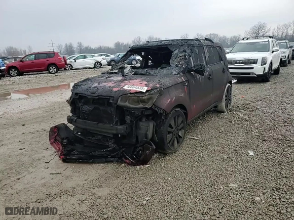 2016 Kia Soul + with VIN KNDJP3A5XG7308239, listed as a Copart auction lot 46664535 with 0 mi miles and Non Repairable. Bid and sale history available at carsss.com. Image 11.