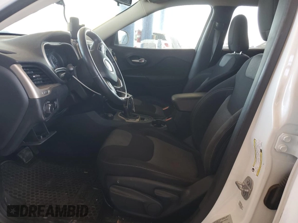 2016 Jeep Cherokee Altitude with VIN 1C4PJMAS3GW338230, listed as a Copart auction lot 52555605 with 107,732 mi miles and Salvage title. Bid and sale history available at DreamBid. Image 7.