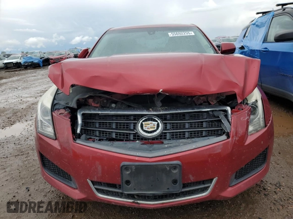 2014 Cadillac ATS Standard AWD with VIN 1G6AG5RX5E0179319, listed as a Copart auction lot 55692255 with 98,466 mi miles and Salvage title. Bid and sale history available at DreamBid. Image 5.