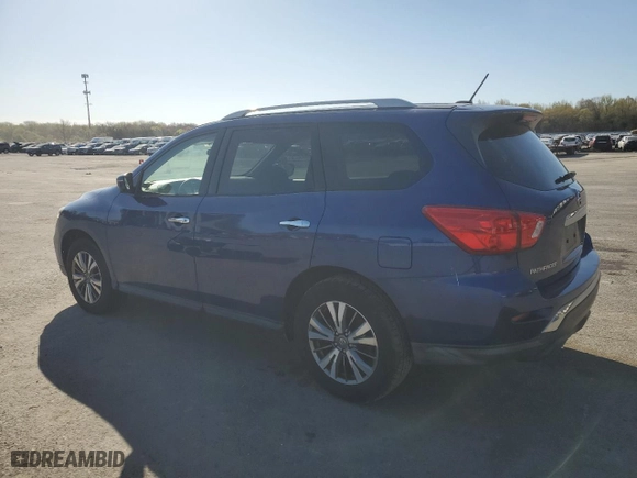 2018 Nissan Pathfinder SV with VIN 5N1DR2MM4JC630731, listed as a Copart auction lot 51761675 with 57,707 mi miles and Salvage Title. Bid and sale history available at carsss.com. Image 2.