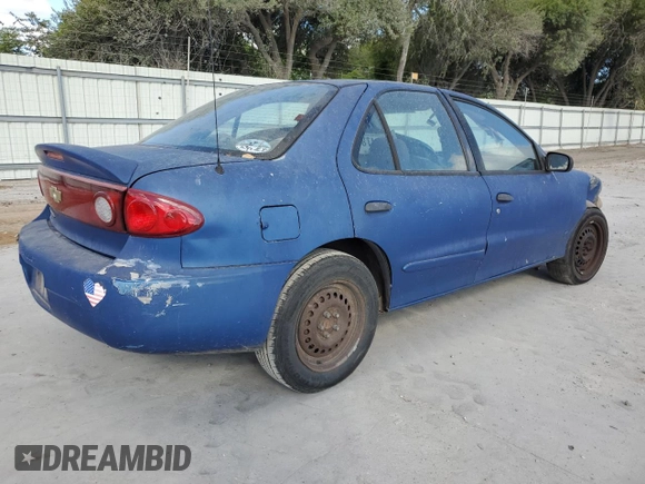 2004 Chevrolet Cavalier LS with VIN 1G1JF52F747130297, listed as a Copart auction lot 76041894 with 0 mi miles and Salvage Title. Bid and sale history available at carsss.com. Image 3.