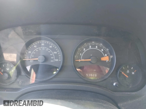 2017 Jeep Compass Sport with VIN 1C4NJCBB6HD132168, listed as a IAAI auction lot 41427644 with 97,000 mi miles and . Bid and sale history available at carsss.com. Image 7.