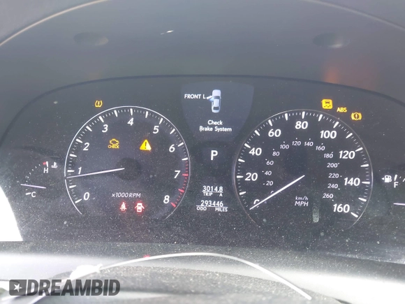 2007 Lexus LS 460 z VIN JTHBL46F075046961, wystawiony jako IAAI lot #42240797 z przebiegiem 293 446 mil mil oraz . Historia ofert i sprzedaży dostępna na DreamBid. Obrazek 7.