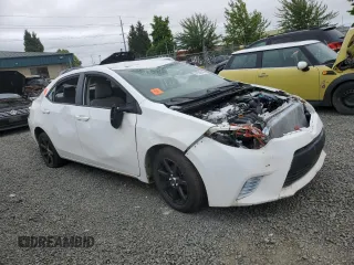 2014 Toyota Corolla L with VIN 2T1BURHE8EC059344, listed as a Copart auction lot 62562455 with Not provided miles and Salvage title. Bid and sale history available at DreamBid. Image 4.