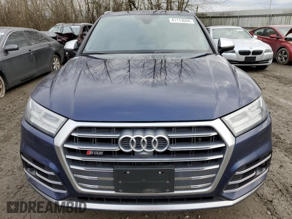 2018 Audi SQ5 Prestige with VIN WA1C4AFYXJ2060419, listed as a Copart auction lot 41113694 with 86,848 mi miles and . Bid and sale history available at DreamBid. Image 5.