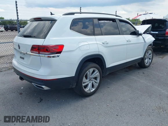 2021 Volkswagen Atlas SE с VIN 1V2WR2CA5MC569901, выставлен на аукционе IAAI как лот 42397774 с пробегом 75 802 миль миль и . История ставок и продаж доступна на DreamBid. Изображение 4.