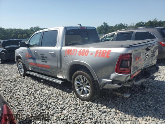 2022 Ram 1500 Laramie with VIN 1C6SRFJT0NN225045, listed as a Copart auction lot 57017515 with 90,828 mi miles and Salvage title. Bid and sale history available at DreamBid. Image 2.