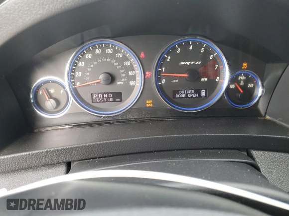 2008 Jeep Grand Cherokee SRT-8 with VIN 1J8HR78398C214004, listed as a Copart auction lot 48760375 with 165,318 mi miles and Salvage Title. Bid and sale history available at carsss.com. Image 9.
