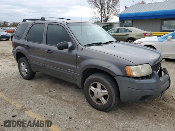 2002 Ford Escape XLS Choice with VIN 1FMYU02102KB67376, listed as a Copart auction lot 79109394 with 234,306 mi miles and Salvage title. Bid and sale history available at DreamBid. Image 4.