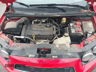 2016 Chevrolet Sonic LT with VIN 1G1JC6SH6G4126943, listed as a IAAI auction lot 41552144 with 179,021 mi miles. Bid and sale history available at carsss.com. Image 10.