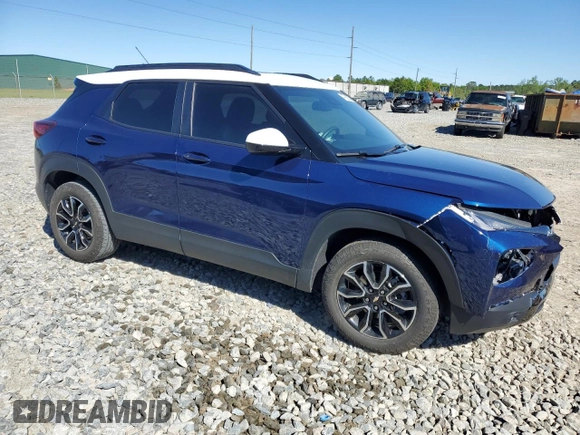 2022 Chevrolet TrailBlazer ACTIV with VIN KL79MVSL8NB034230, listed as a Copart auction lot 47366274 with 38,608 mi miles and . Bid and sale history available at DreamBid. Image 4.