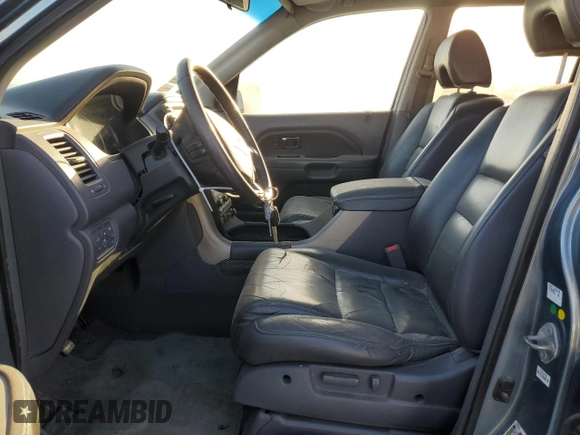 2006 Honda Pilot EX-L with VIN 2HKYF18786H554892, listed as a Copart auction lot 47960915 with 222,377 mi miles and Clean Title. Bid and sale history available at DreamBid. Image 7.