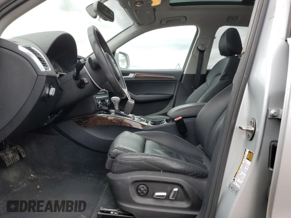 2013 Audi Q5 Premium Plus with VIN WA1LFAFP1DA051958, listed as a Copart auction lot 59240815 with 130,470 mi miles and Salvage title. Bid and sale history available at DreamBid. Image 7.
