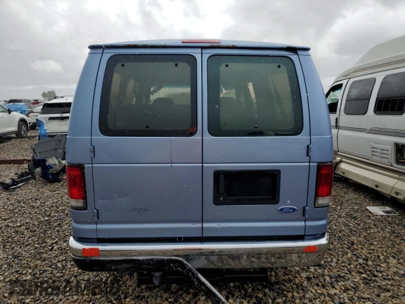 1995 Ford Econoline Cargo z VIN 1FBHE31H4SHA93723, wystawiony jako Copart lot #56571395 z przebiegiem 204 856 mil mil oraz Szkoda całkowita • Salvage title. Historia ofert i sprzedaży dostępna na DreamBid. Obrazek 6.