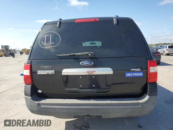 2007 Ford Expedition EL XLT with VIN 1FMFK15527LA78766, listed as a Copart auction lot 73473384 with 202,676 mi miles and Salvage Title. Bid and sale history available at carsss.com. Image 6.