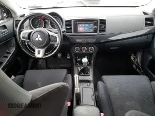 2014 Mitsubishi Lancer Evolution GSR with VIN JA32W8FVXEU000210, listed as a Copart auction lot 87228694 with 120,356 mi miles and Salvage Title. Bid and sale history available at carsss.com. Image 8.
