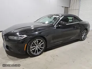 2024 BMW 4 Series 430i xDrive with VIN WBA43AT02RCR77255, listed as a Copart auction lot 49742745 with 17,944 mi miles and Clean Title. Bid and sale history available at carsss.com. Image 1.