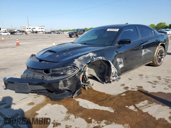 2020 Dodge Charger R/T z VIN 2C3CDXCT5LH167572, wystawiony jako Copart lot #52253515 z przebiegiem 89 473 mil mil oraz Szkoda całkowita • Salvage title. Historia ofert i sprzedaży dostępna na DreamBid. Obrazek 1.