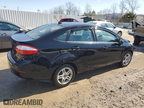 2017 Ford Fiesta SE with VIN 3FADP4BJ7HM147215, listed as a Copart auction lot 46609685 with 119,980 mi miles and Salvage Title. Bid and sale history available at DreamBid. Image 3.