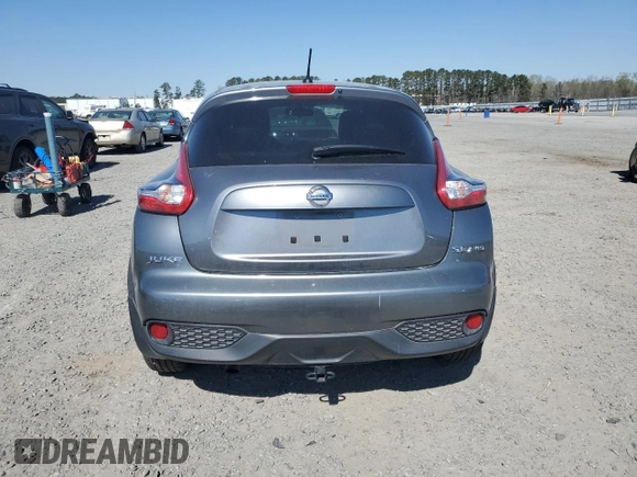 2016 Nissan Juke SL z VIN JN8AF5MVXGT658394, wystawiony jako Copart lot #50437055 z przebiegiem 134 834 mil mil oraz Szkoda całkowita • Salvage title. Historia ofert i sprzedaży dostępna na DreamBid. Obrazek 6.