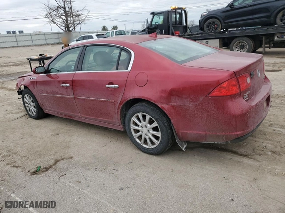 2011 Buick Lucerne CXL with VIN 1G4HC5EM2BU137807, listed as a Copart auction lot 43034725 with 189,443 mi miles and Salvage Title. Bid and sale history available at carsss.com. Image 2.