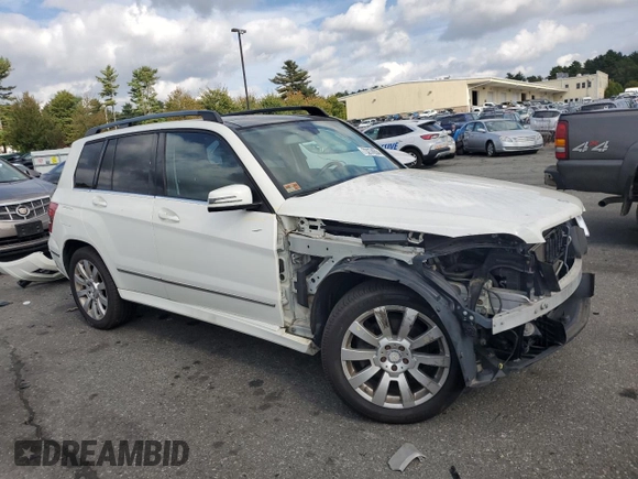 2012 Mercedes-Benz GLK 350 with VIN WDCGG8HBXCF720965, listed as a Copart auction lot 73274554 with 146,105 mi miles and Salvage Title. Bid and sale history available at DreamBid. Image 4.