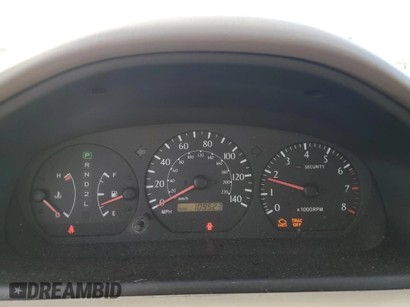 2001 Toyota Solara SE with VIN 2T1CF28PX1C529987, listed as a Copart auction lot 43349905 with 109,523 mi miles and Salvage Title. Bid and sale history available at carsss.com. Image 9.